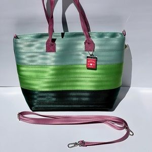 Harveys Matcha Tote Seatbelt Purse